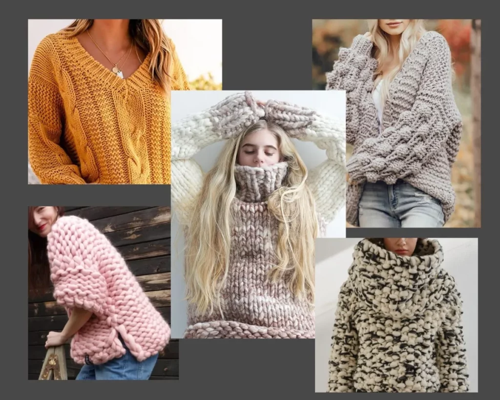 Best  winter 2022 fashion trends: Sweaters