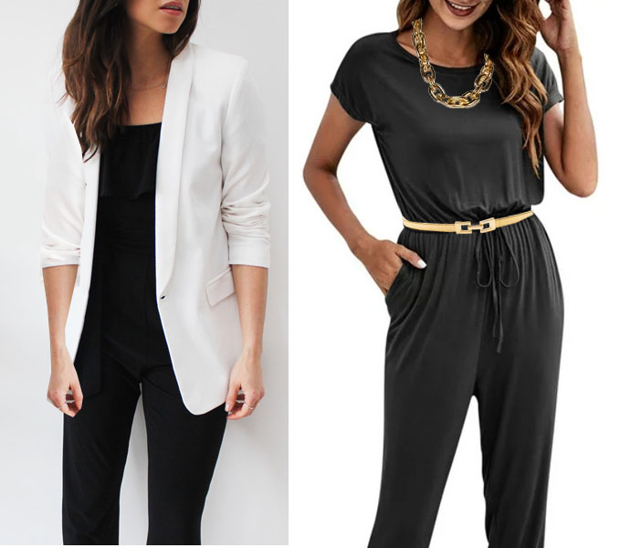 Chic Office-to-Cocktail Hour Outfits: Jumpsuit
