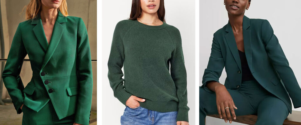 Fall 2024 Fashion Color Trends: Forest Green