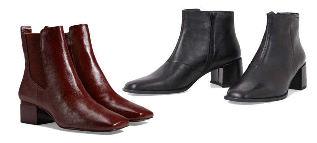 Best Fall 2024 Shoe Trends: Square Toe Boots 