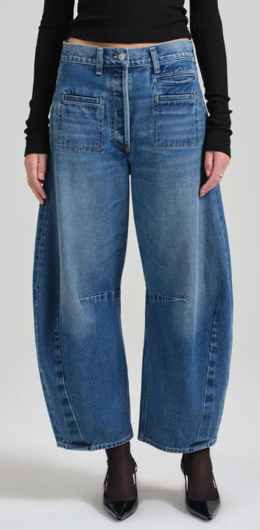 Must-Have Winter Fashion Trends: Barrel Jeans