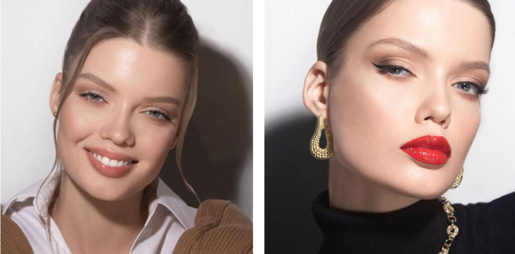 Transitional outfits and makeup - Style Fix Studio Transitional outfits and makeup