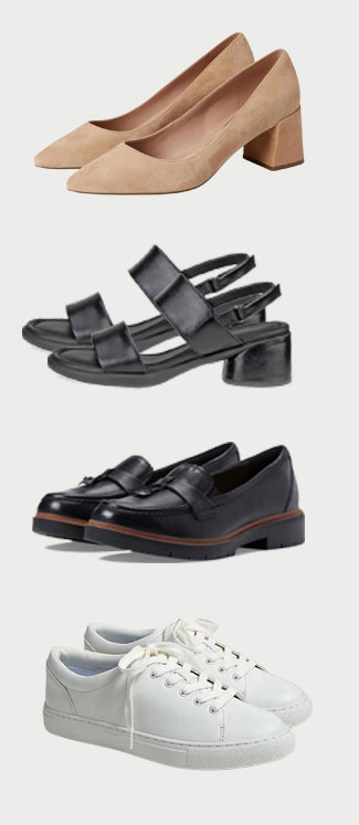 Transitional outfits and footwear - Style Fix Studio Transitional outfits and footwear