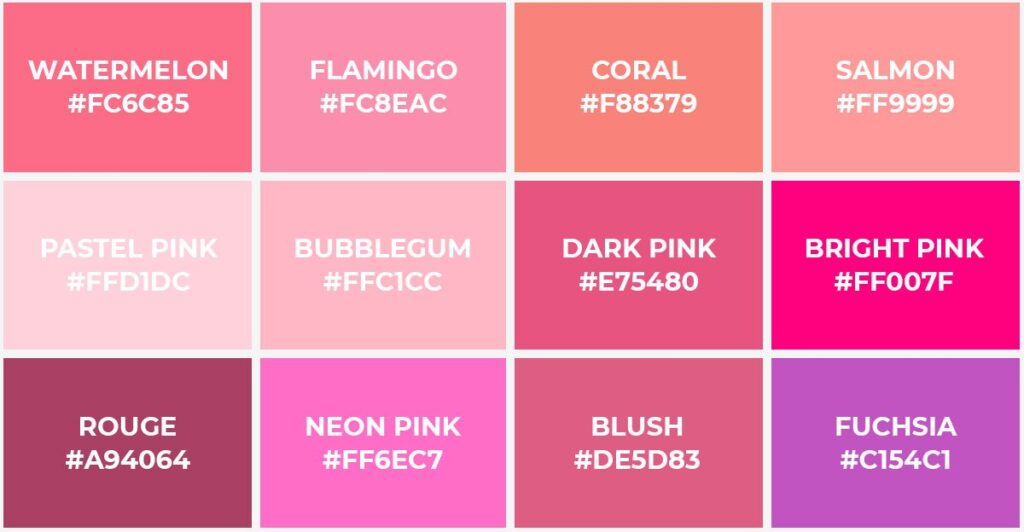 What Colors Go Well with Pink - Style Fix Studio What Colors Go Well with Pink