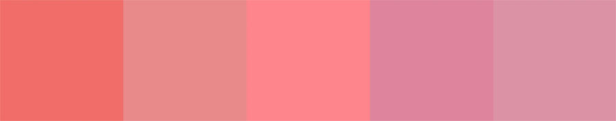 Warm Shades of Pink Color: - Style Fix Studio Warm Shades of Pink Color: