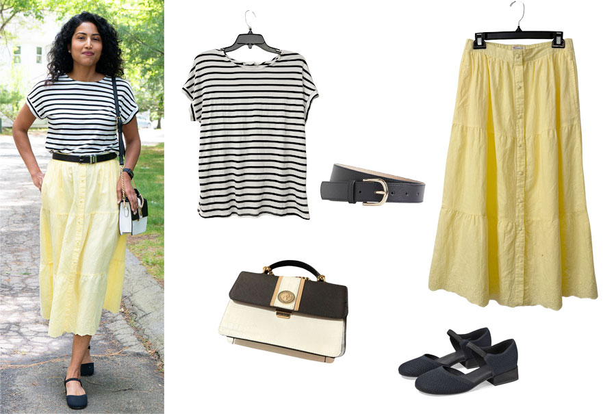 3 Ways to Style Yellow, Black and White