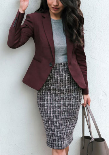 Burgundy Color Combination With Gray