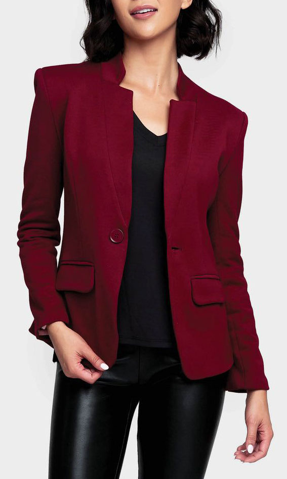 Burgundy Color Combination With Black