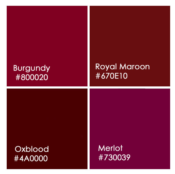 What Colors Go with Burgundy: Burgundy Color Combination Outfit Ideas