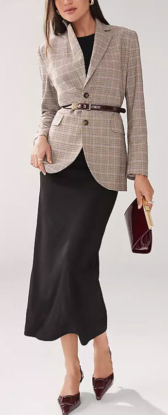 How to Style a Blazer with a Dress - Style Fix Studio How to Style a Blazer with a Dress
