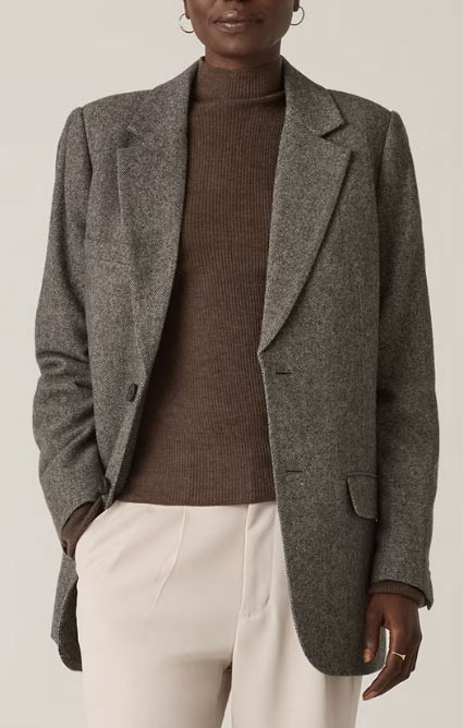How to Style a Blazer with a Sweater - Style Fix Studio How to Style a Blazer with a Sweater