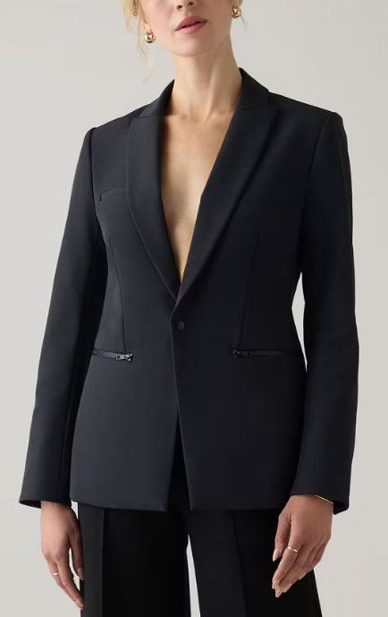 How to Style a Blazer without a shirt - Style Fix Studio How to Style a Blazer without a shirt