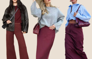 What Colors Go with Burgundy: Burgundy Color Combination Outfit Ideas