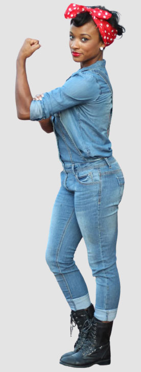Halloween Costumes for Women - Rosie-the Riveter - Style Fix Studio Halloween Costumes for Women - Rosie-the Riveter