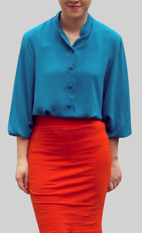 What Colors to Wear with Red: Teal and Red Color Combination