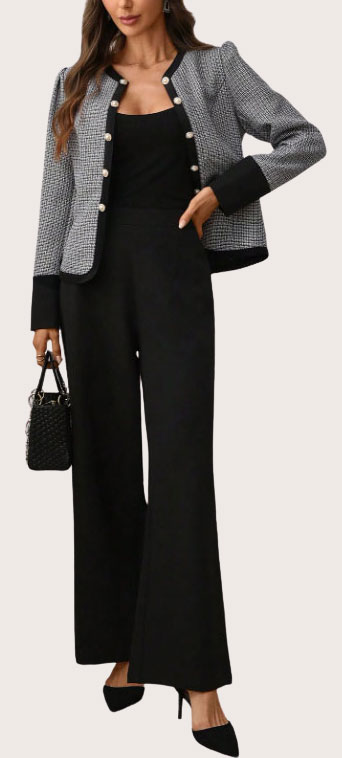 Strategies to Create Effortless Thanksgiving Outfits: Monochromatic Column Look