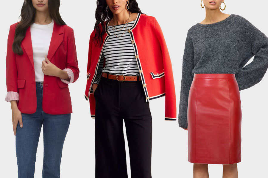 What Colors to Wear with Red and the Best Red Color Combinations