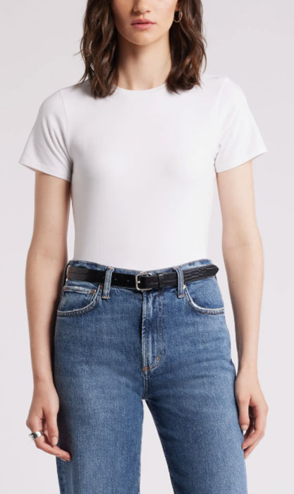 Upgrade yor wardrobe: Nordstrom Pima Cotton Blend Crewneck T-Shirt