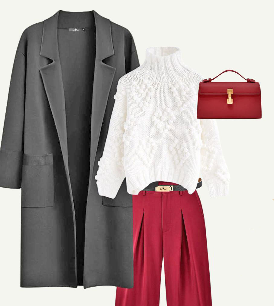 Gray Color Combinations: Gray, White, and Red
