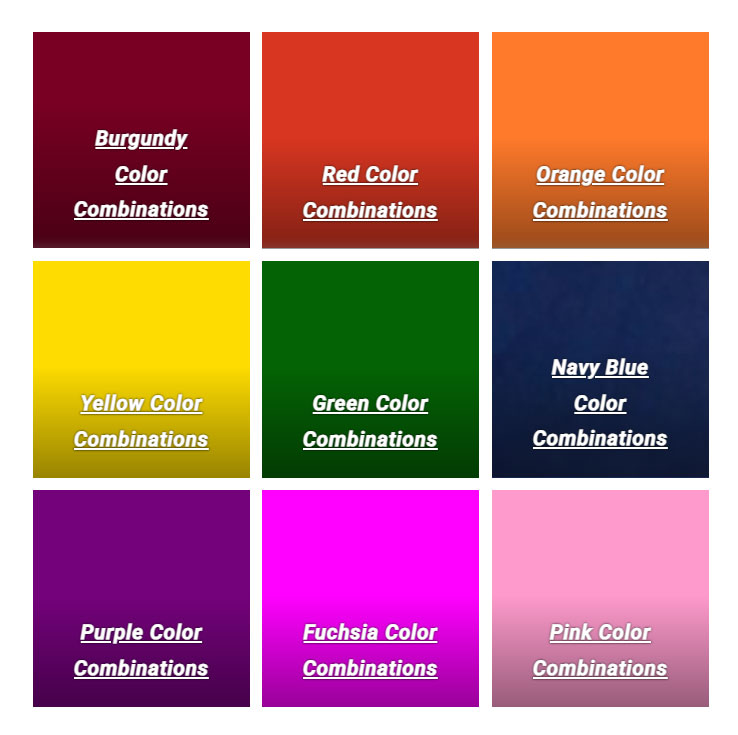 Best Color Combinations in Fashion
