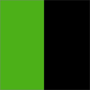 Green Color Combinations:  Green and Black