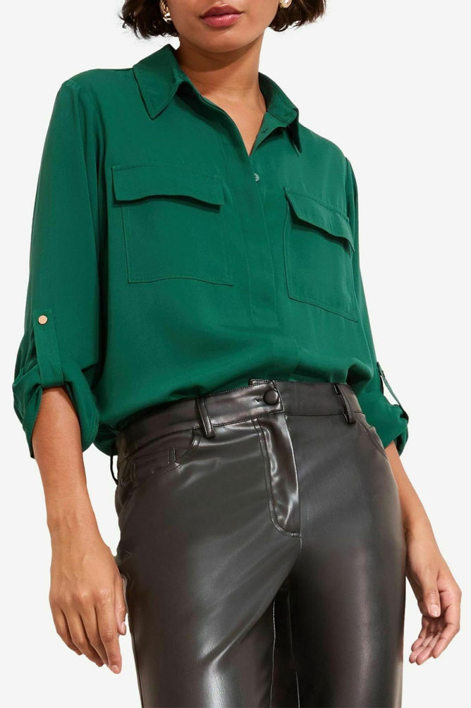 What to Wear with Green: Black