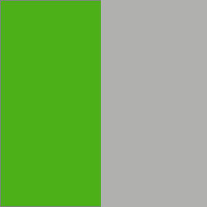 Green Color Combinations:  Green and Gray
