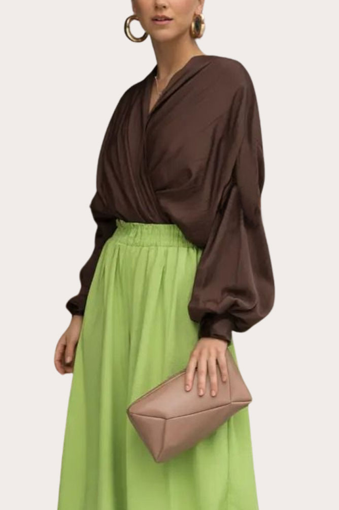 What to Wear with Green: Brown