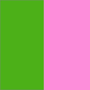 Green Color Combinations:  Green and Pink