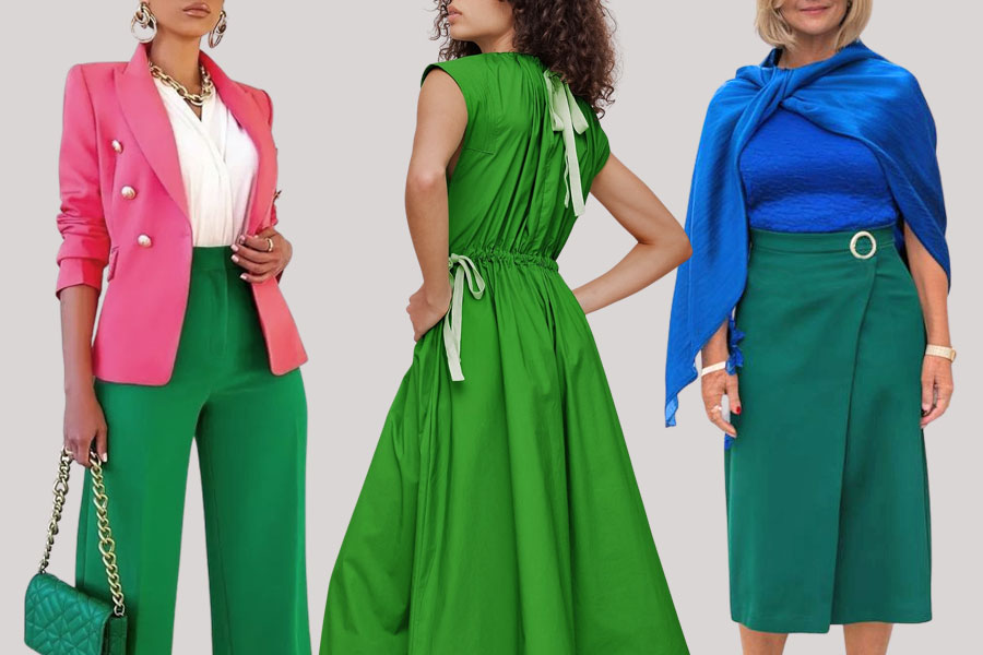 What to Wear with Green and the Best Green Color Combinations