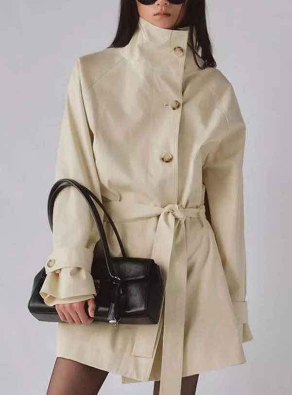 7 Wearable Spring 2026 Fashion Trends: Funnel Neck Coat - Style Fix Studio 7 Wearable Spring 2026 Fashion Trends: Funnel Neck Coat