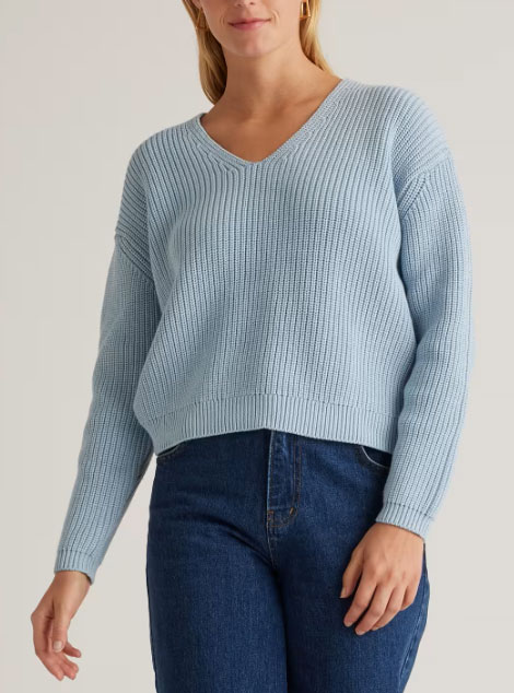 Refresh Your Wardrobe: Icy Blue Sweater - Style Fix Studio 7 Wearable Spring 2026 Fashion Trends: Icy Blue Sweater