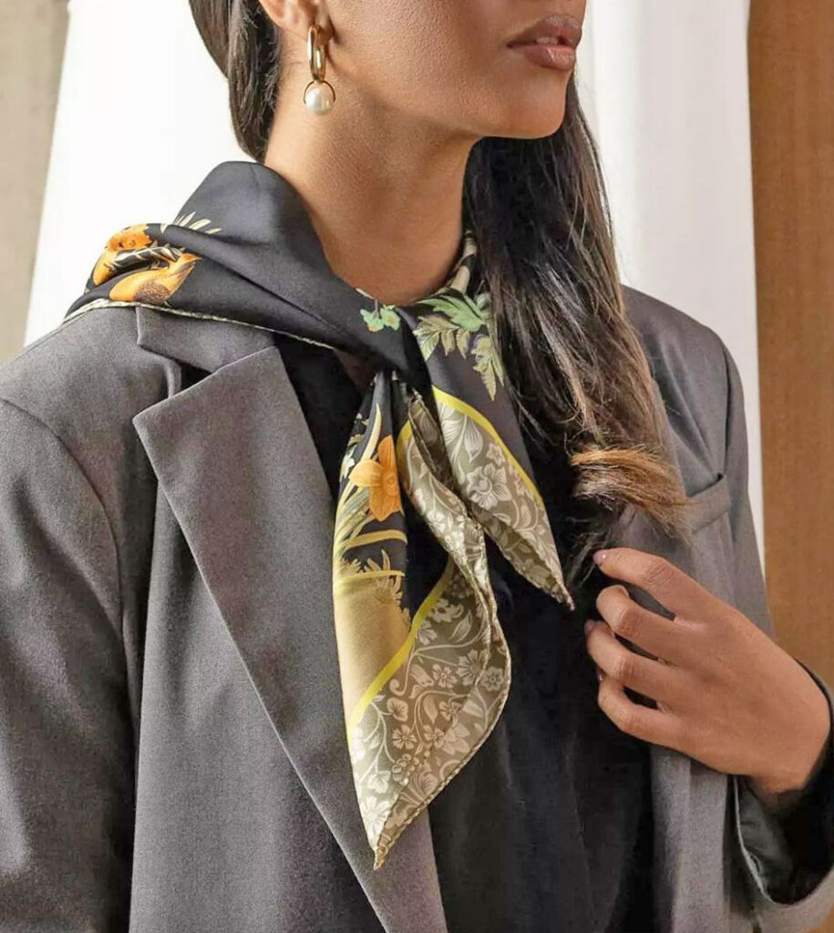 7 Wearable Spring 2026 Fashion Trends: Silk Scarf - Style Fix Studio 7 Wearable Spring 2026 Fashion Trends: Silk Scarf