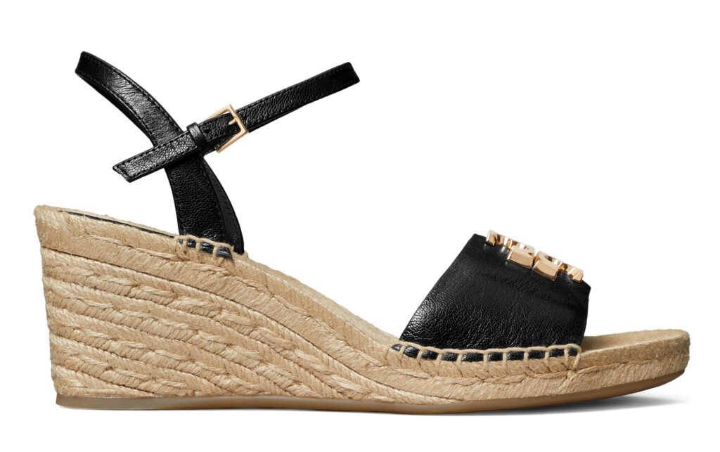 The Most Comfortable Heels: Espadrille wedge sandal  