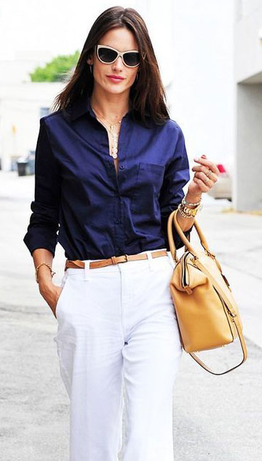 Classic White Color Combination Ideas