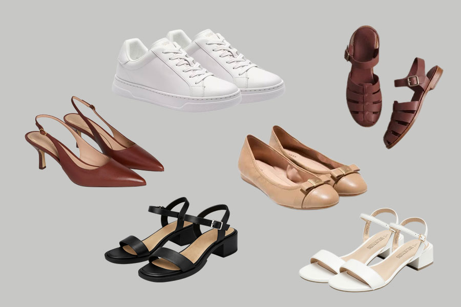 The Ultimate Summer Capsule Wardrobe for Busy Professional Women: Summer Shoes