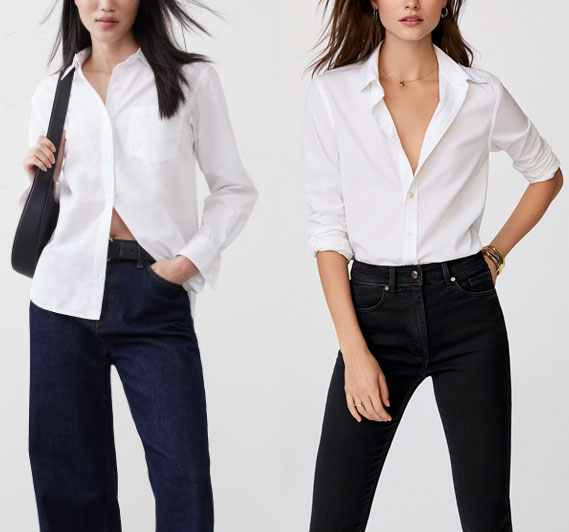 How to Dress for Your Body Shape: tucking Vs. untucking - Style Fix Studio How to Dress for Your Body Shape: tucking Vs. untucking