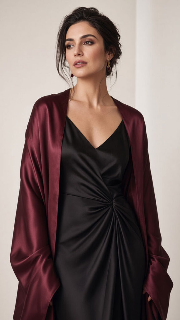 What to Wear with Black: Burgundy - Style Fix Studio What to Wear with Black: Burgundy