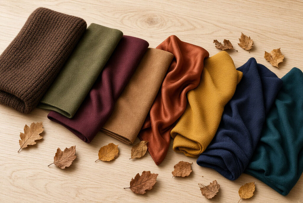 what colors to wear in early fall