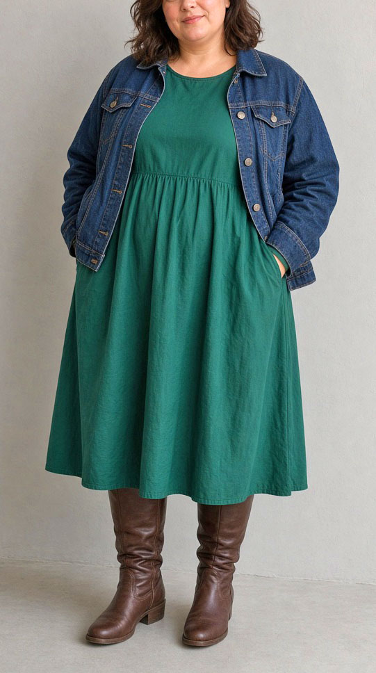 Apple Body Shape Outfit That Flatter 3